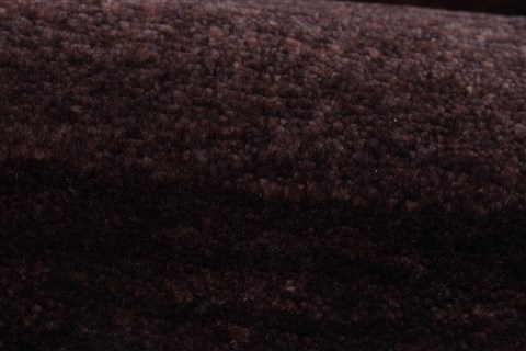 Gabbeh Brown Runner Hand Knotted 26 X 711 Area Rug 250-24583 Image 7