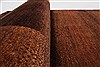 Gabbeh Brown Runner Hand Knotted 26 X 711  Area Rug 250-24583 Thumb 9