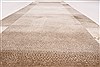 Gabbeh Beige Runner Hand Knotted 27 X 711 Area Rug 250-24592 Thumb 1