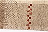Gabbeh Beige Runner Hand Knotted 27 X 711 Area Rug 250-24592 Thumb 3