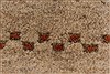 Gabbeh Beige Runner Hand Knotted 27 X 711 Area Rug 250-24592 Thumb 7