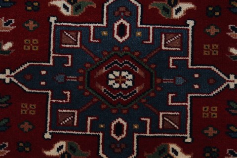 Karajeh Red Runner Hand Knotted 20 X 711 Area Rug 250-24596 Image 2
