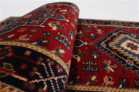 Karajeh Red Runner Hand Knotted 20 X 711 Area Rug 250-24596 Image 9