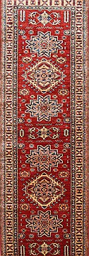 Kazak Red Runner Hand Knotted 2'9" X 8'10"  Area Rug 250-24599