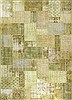 Patchwork Green Hand Knotted 911 X 1310  Area Rug 300-24603 Thumb 0
