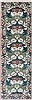 Indo-Nepal Green Runner Hand Knotted 27 X 711  Area Rug 250-24618 Thumb 0