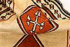 Gabbeh White Hand Knotted 34 X 63 Area Rug 100-24624 Thumb 2