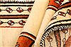 Gabbeh White Hand Knotted 34 X 63 Area Rug 100-24624 Thumb 3