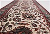 Tabriz Beige Runner Hand Knotted 27 X 78  Area Rug 250-24633 Thumb 3