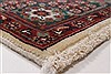 Tabriz Beige Runner Hand Knotted 27 X 78  Area Rug 250-24633 Thumb 7