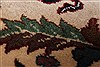 Tabriz Beige Runner Hand Knotted 27 X 78 Area Rug 250-24633 Thumb 8