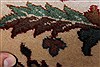 Tabriz Beige Runner Hand Knotted 27 X 78  Area Rug 250-24633 Thumb 9