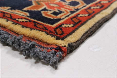 Turkman Yellow Runner Hand Knotted 29 X 68 Area Rug 250-24635 Image 6
