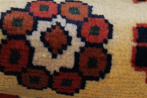 Turkman Yellow Runner Hand Knotted 29 X 68 Area Rug 250-24635 Image 8