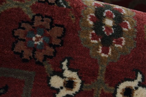 Sanandaj Brown Runner Hand Knotted 26 X 80 Area Rug 250-24641 Image 7