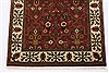 Sanandaj Brown Runner Hand Knotted 26 X 80  Area Rug 250-24641 Thumb 4