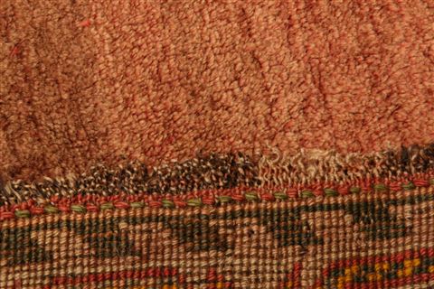 Gabbeh Red Hand Knotted 49 X 71 Area Rug 100-24644 Image 8