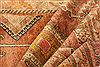 Gabbeh Red Hand Knotted 49 X 71 Area Rug 100-24644 Thumb 4