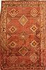 Gabbeh Red Hand Knotted 49 X 71  Area Rug 100-24644 Thumb 0