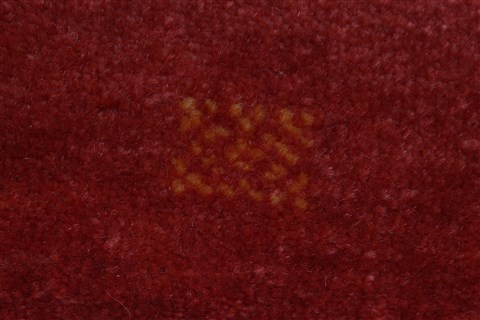 Gabbeh Red Runner Hand Knotted 28 X 79 Area Rug 250-24646 Image 7