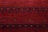 Gabbeh Red Runner Hand Knotted 28 X 79 Area Rug 250-24646 Thumb 3