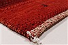 Gabbeh Red Runner Hand Knotted 28 X 79 Area Rug 250-24646 Thumb 5