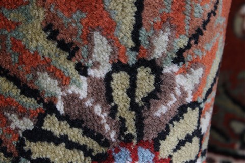 Sarouk Brown Runner Hand Knotted 24 X 82 Area Rug 250-24648 Image 10
