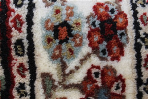 Sarouk Brown Runner Hand Knotted 24 X 82 Area Rug 250-24648 Image 11