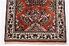 Sarouk Brown Runner Hand Knotted 24 X 82 Area Rug 250-24648 Thumb 6