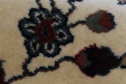 Tabriz Beige Runner Hand Knotted 28 X 80 Area Rug 250-24650 Image 10