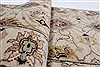 Tabriz Beige Runner Hand Knotted 27 X 81  Area Rug 250-24654 Thumb 11