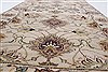 Tabriz Beige Runner Hand Knotted 27 X 81  Area Rug 250-24654 Thumb 2