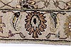Tabriz Beige Runner Hand Knotted 27 X 81  Area Rug 250-24654 Thumb 3