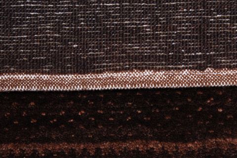 Gabbeh Brown Runner Hand Knotted 26 X 84 Area Rug 250-24657 Image 8
