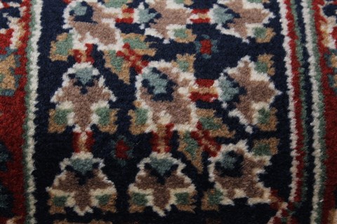 Tabriz Beige Runner Hand Knotted 27 X 711  Area Rug 250-24661 Image 10