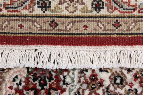 Tabriz Red Runner Hand Knotted 27 X 80 Area Rug 250-24662 Image 10