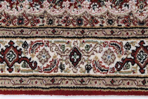 Tabriz Red Runner Hand Knotted 27 X 80 Area Rug 250-24662 Image 1