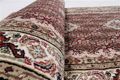 Tabriz Red Runner Hand Knotted 27 X 80 Area Rug 250-24662 Image 8