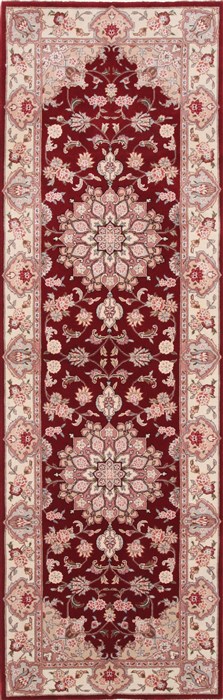 Sino-Persian Red Runner Hand Knotted 26 X 80 Area Rug 250-24663 Image 0