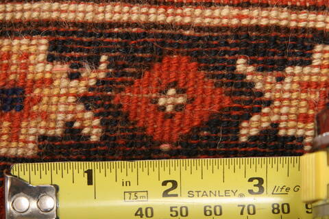 Shiraz Orange Hand Knotted 34 X 59  Area Rug 100-24675 Image 6