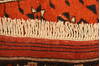 Shiraz Orange Hand Knotted 34 X 59  Area Rug 100-24675 Thumb 7