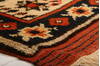 Shiraz Orange Hand Knotted 34 X 59  Area Rug 100-24675 Thumb 9