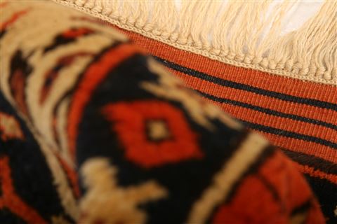 Shirvan Orange Hand Knotted 34 X 52 Area Rug 100-24676 Image 1
