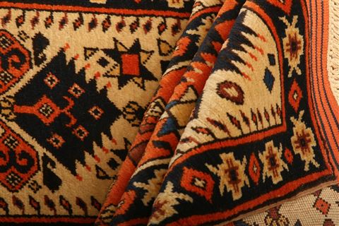 Shirvan Orange Hand Knotted 34 X 52 Area Rug 100-24676 Image 3