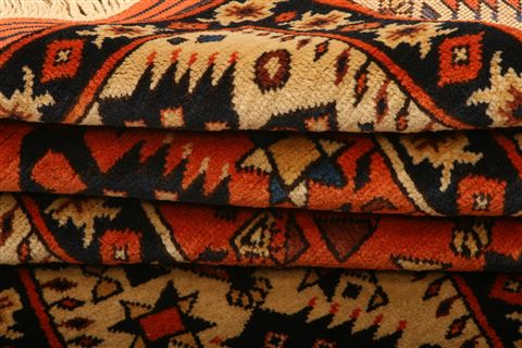 Shirvan Orange Hand Knotted 34 X 52 Area Rug 100-24676 Image 6