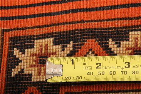 Shirvan Orange Hand Knotted 34 X 52 Area Rug 100-24676 Image 7