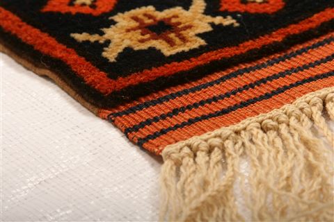 Shirvan Orange Hand Knotted 34 X 52 Area Rug 100-24676 Image 9