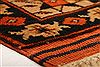 Shiraz Orange Hand Knotted 33 X 48  Area Rug 253-24677 Thumb 9