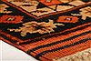 Shiraz Orange Hand Knotted 34 X 50  Area Rug 100-24678 Thumb 6