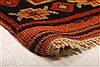 Shiraz Orange Hand Knotted 34 X 410 Area Rug 100-24682 Thumb 1